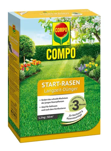 Compo Start-Rasen Langzeit-Dünger 1,5kg