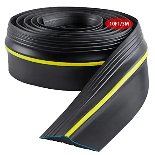 Skelang 3m Garagentor-Schwellendichtung - Zugluftstopper & Türdichtungen, aus flexiblem EPDM-Gummi für maximale Langlebigkeit und perfekten Schutz vor Regen, Schnee und Schmutz in Ihrer Garage.