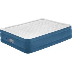 Bestway® AlwayzAire™ Doppelluftbett mit Doppelpumpe 203x152 cm - Luftbett für 2 Personen, integrierte Doppelpumpe für schnelles Aufpumpen in 240 Sekunden und USB-Anschlüsse – ideal für Gäste oder Reisen.