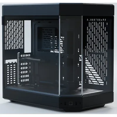 Y60 Tower-Gehäuse schwarz