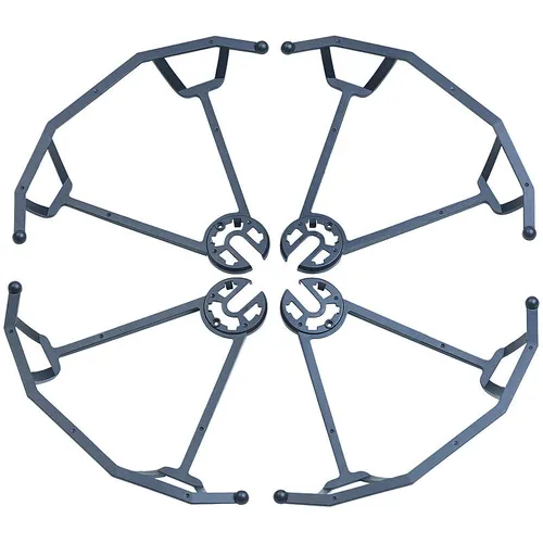 Simulus Kleine Drohnen: Rotorenschutz-Set für Quadrocopter GH-4.fpv, 4-teilig