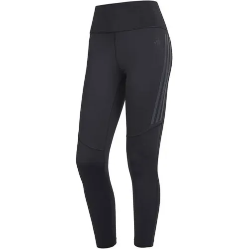 adidas Sportswear Trainingstights DailyRun 3S 7/8 BLACK XS - Trainingsbekleidung aus 85% recyceltem Polyester, bietet optimale Bewegungsfreiheit und Komfort für dein Training.