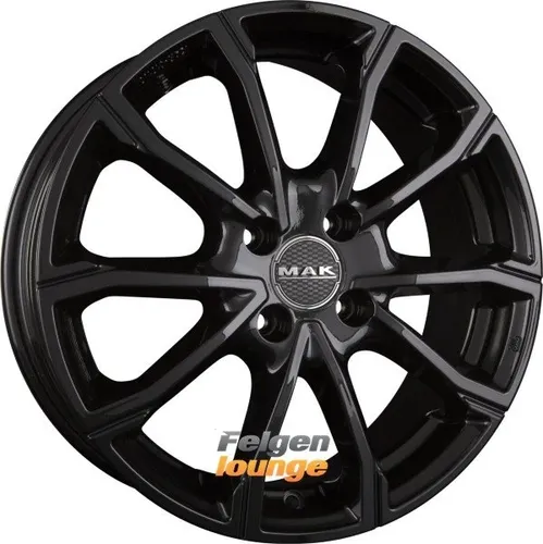 MAK DAVINCI Gloss Black 6.5Jx16 4x100 ET45