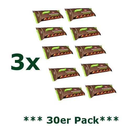 KaminoFlam Holzscheit Dauerbrenner | 30 Stück