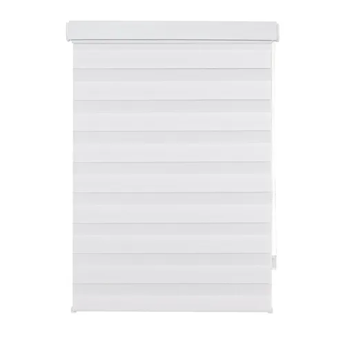 Ondeco Doppelrollo Kassetten Duo Rollo 70x160cm Weiß - Rollos für Fensterdekoration, ideal für Wohn- und Schlafzimmer. Bietet Sichtschutz und Lichtdurchlässigkeit für eine angenehme Atmosphäre.