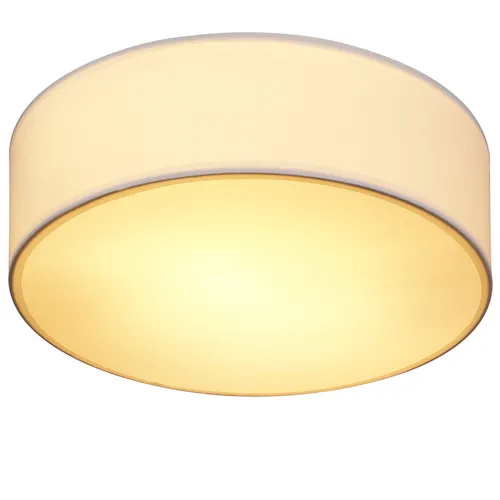MONZANA® Deckenlampe Stoff 30cm Weiß
