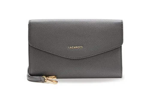 Lazarotti Clutch Bologna Leather - Elegante Leder Clutch - Clutches, stylisch und funktional mit Steckfächern für Übersichtlichkeit und abnehmbarem Schulterriemen für optimalen Tragekomfort.