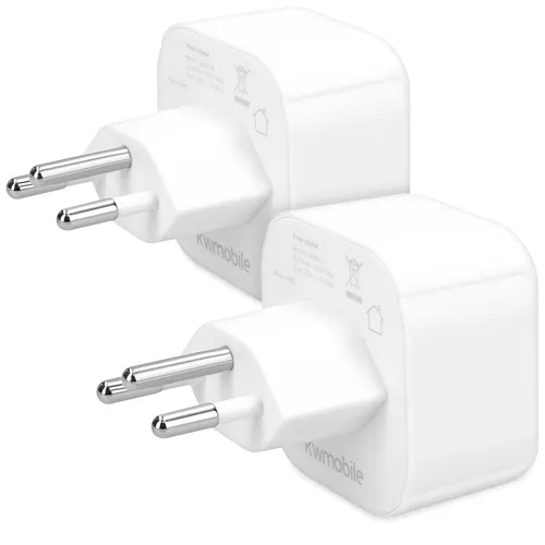 2x Reiseadapter Schweiz Typ-J Reise Adapter zu Typ J Steckdose Switzerland
