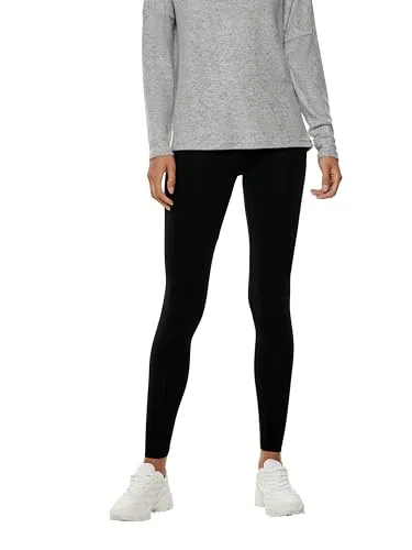 ONLY NOS Damen 15131588 Leggings,, per pack Schwarz (Black Black), W(Herstellergröße: XS)