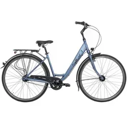 SIGN Cityrad, 7 Gang Shimano NEXUS SG-C3001-7C Schaltwerk, für Damen und Herren blau