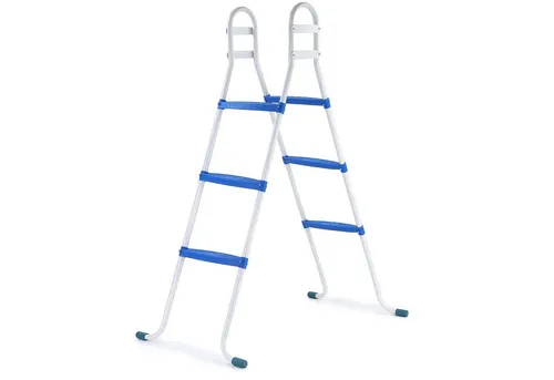 Poolleiter mit 3 blauen Stufen bis 105cm für Bestway und Intex Pools