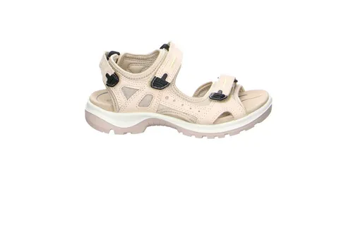 ECCO Damen Ecco Offroad Sandalen, Limestone, 36 EU - Wanderschuhe mit ECCO Premium-Leder und innovativer FLUIDFORM Technologie für langanhaltenden Komfort und Flexibilität. Ideal für Outdoor-Abenteuer mit hervorragender Griffigkeit auf jedem Terrain.