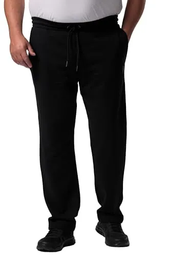 Men Plus Herren Sweathose L-8XL - Wanderhosen in großen Größen bis 8 XL, mit weichem Sweatmaterial, Basic Fit und praktischem Elastikbund für optimalen Tragekomfort.