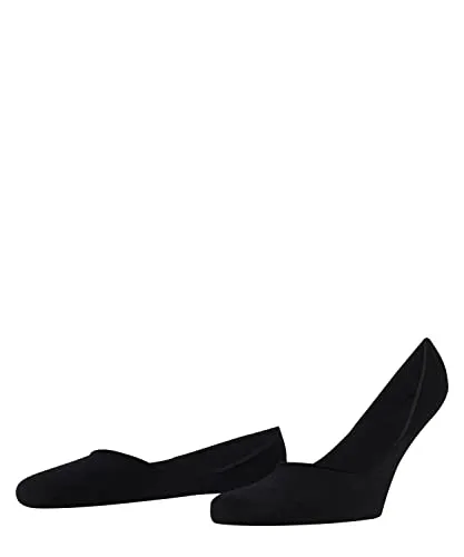 FALKE Herren Füßlinge Invisible Step Medium Cut Box M In Baumwolle unsichtbar einfarbig 1 Paar, Schwarz Black 3000, 45-46