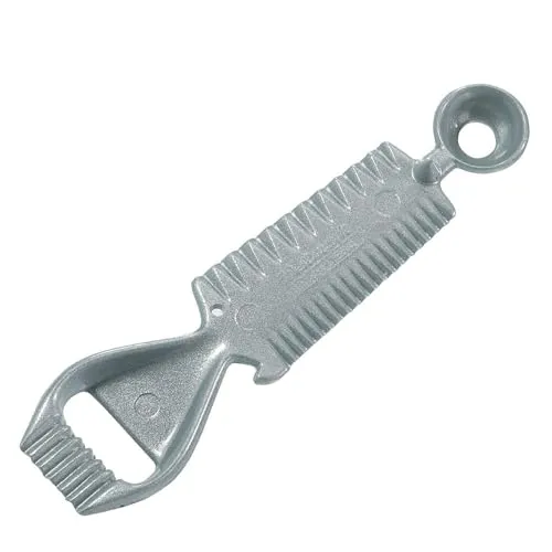 Westmark Mehrzweckgarnierer/-dekorierer, zum Verzieren von Speisen, Aluminium, Decorex Spezial, Silber, 31102270, 15 x 3.8 x 2 cm