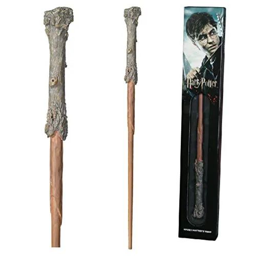 The Noble Collection Harry Potter Wand (Fensterbox) - Nachbildungen & Requisiten, hochwertiges Sammlerstück für Harry Potter Fans, ideal zum Ausstellen oder als Geschenk