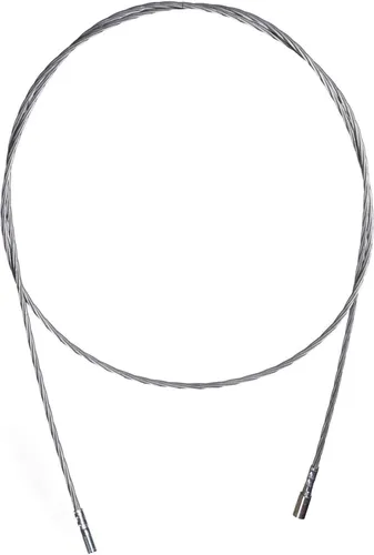 Ofenrohrbürste Heizkesselbürste Kaminbürste Kaminbesen Rohrbürste V4A-Edelstahl, Größe / Durchmesser:100 cm, Material / Artikel:Schubstange Flexdraht