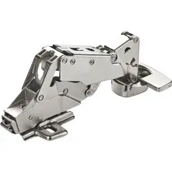 So-tech - Sotech Weitwinkelscharnier 165° Sensys 8657i Mittelanschlag (halb Vorliegend) Null-einsprung, Soft-close U. Schließautomatik, Schnellmontage + Montageplatte Höhe 1,5 Mm + Topfabdeckung