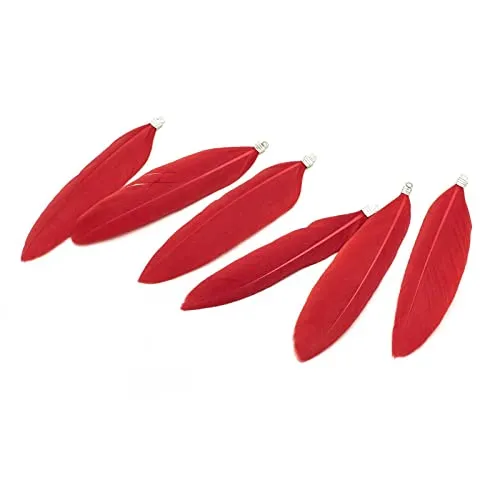 Charms & Anhänger Rot von Vintageparts FACHHANDEL FÜR SCHMUCKZUBEHÖR