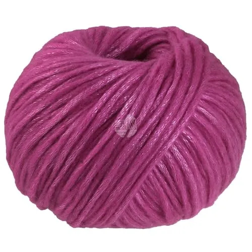 LANA GROSSA Lucida | Metallisch glänzende Netzgarnstruktur aus Viskose gefüllt mit Merinofasern | Aus 58% Schurwolle (Merino) & 42% Viskose | 50g Wolle zum Stricken & Häkeln | 100m GarnFB 16