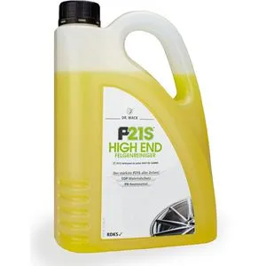 Dr. Wack P21S High End Felgenreiniger 2L - Autopflege & Motorradpflege, kraftvoller Felgenreiniger mit Wirkindikator für perfekte Reinigung von Alufelgen und Stahlfelgen.