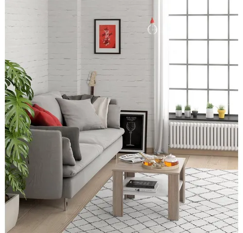 Vicco Couchtisch Homer in braun von Vicco