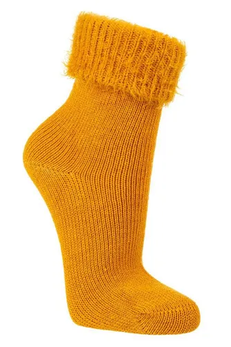 FussFreunde Kuschelsocken 2 Paar softe Kuschelsocken, Flausch-Söckchen, Umschlagsocken für Damen
