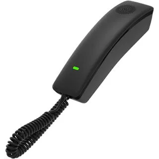 Fanvil Telefon H2U, schwarz, schnurgebunden - VoIP mit HD-Freisprechfunktion - Festnetztelefon mit schnurgebundenem Anschluss, unterstützt bis zu 2 SIP-Konten und bietet HD-Freisprechfunktion für klare Gespräche.