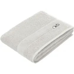 Vossen Duschtuch Sleepy Snoopy, Grau, 67x140 cm in beige von Vossen