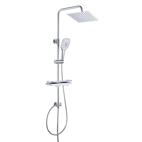 JOHO Regen Dusche Rainshower Überkopfbrauseset 20x20cm von JOHO