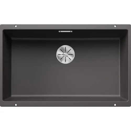 BLANCO SUBLINE 700-U Granitspüle aus SILGRANIT felsgrau in grau von BLANCO