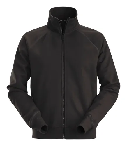 Snickers Workwear Sweatjacke 2886, 3XL, schwarz - Hochwertige Sweatjacke für Handwerker, robust und bequem, ideal für den täglichen Einsatz auf der Baustelle.