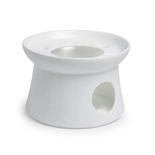 TeaLogic Epsilon Stövchen (mittel) - Fine Bone China Porzellan - für 1,0 und 1,5