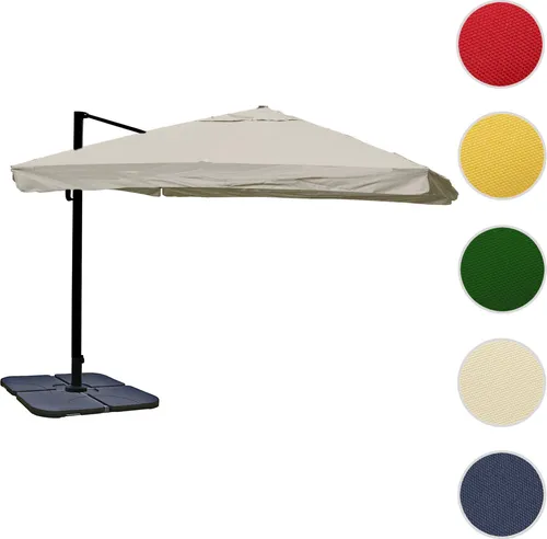 Mendler Gastronomie-Ampelschirm HWC-A96, 3x4m