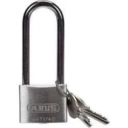 ABUS Vorhängeschloss Titalium 64TI/40HB63 gl.-6411 - mit hohem Bügel - ABUS-Sicherheitslevel 5
