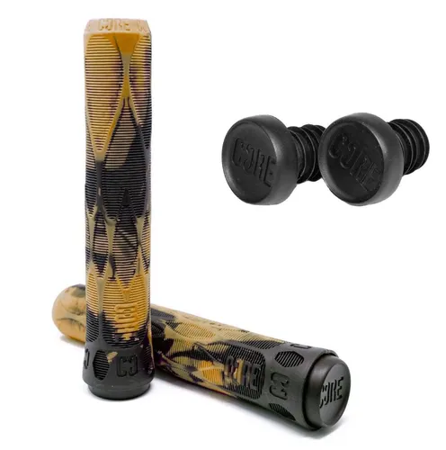 Core Pro Stunt-Scooter BMX Dirt Roller Griffe soft lang 170mm Bark Schwarz Braun