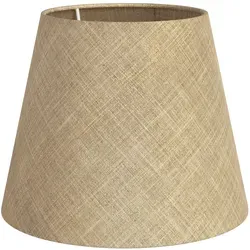 ledscom.de Lampenschirm aus Jute und Hanf, natur-beige, 200mm Ø - Zubehör für Leuchten: Schlichter Lampenschirm aus natürlichen Materialien, der eine wohnliche Atmosphäre schafft und vielseitig einsetzbar ist.