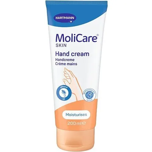 Molicare Skin Handcreme 200ml - Sanfte Pflege für Ihre Hände - Handcreme mit 200 ml, ideal für trockene Haut, schützt und pflegt intensiv, perfekt für den täglichen Gebrauch.