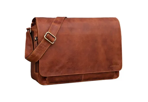 STILORD Vintage Umhängetasche 'Tom' aus Leder