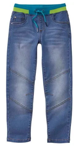 JAKO-O Gerade Jeans JAKO-O Bequemhose Kniebesatz Kinder Baby Jeansoptik