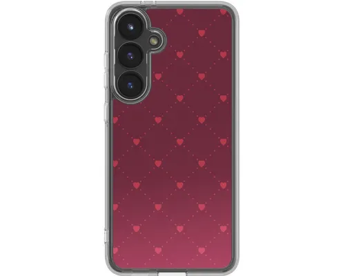imoshion Smartphone-Hülle imoshion Design Hülle Samsung Galaxy S24 FE - Crush Check Coral Dust
