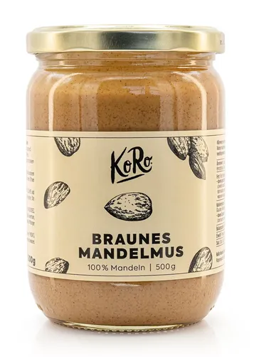 KoRo | Braunes Mandelmus 500 g von KoRo