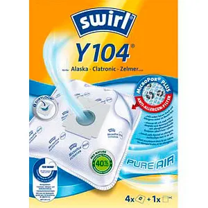 swirl MicroPor Plus Y 104 Staubsaugerbeutel, 4 St.