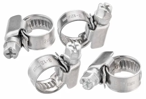 Cornat Schlauchschellen Ø 8 - 12 mm (1/4) x 9 mm, 4 Stück