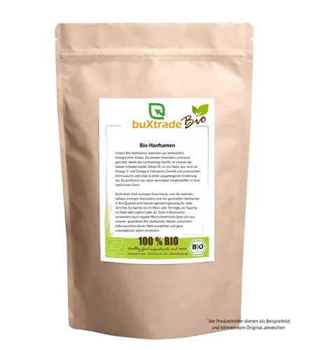 250g | BIO Hanfsamen geschält | Rohkost | vegan | glutenfrei | Samen