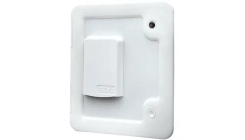 SOG Typ H WC-Entlüftung für Thetford C220 - Türvariante, weiß - Camping-Hygiene Zubehör, sorgt für geruchsfreie Entlüftung und erhöht den Komfort bei der Nutzung von Camping-WCs.