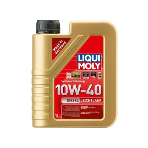 LIQUI MOLY Motoröl 10W-40 Leichtlauf Teilsynthetiköl Motor Öl ACEA A3/B4 Diesel 1L