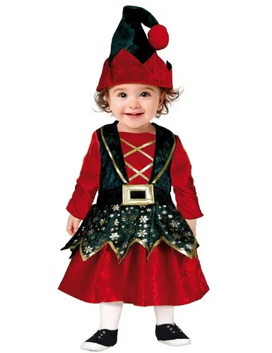 GUIRMA Kostüm Weihnachtselfenkostüm Kinder