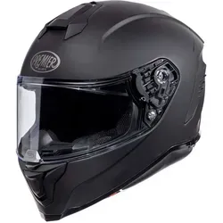 Premier Hyper Integralhelm - Matt-Schwarz - XXL - Motorradhelm aus DCA & Dyneema Carbon Aramid Faser, leicht und sicher mit abnehmbarem, waschbarem Futter. Inklusive Pinlock-Visier für optimale Sicht.