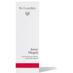 Dr. Hauschka Pflegeöl 75 ml - Hochwertiges Rosen Pflegeöl für geschmeidige Haut, harmonisierende Wirkung mit Damaszenerrose und Jojobaöl, ideal nach dem Duschen oder Baden.